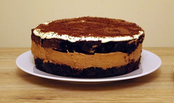 Ciasto czekoladowe z kremem 2